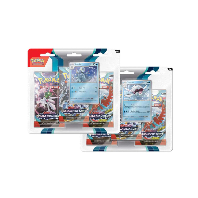 Pokemon Paradox Rift 3-pack Blister (Englisch)