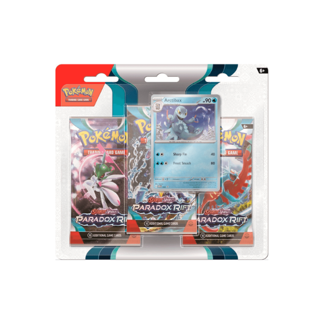 Pokemon Paradox Rift 3-pack Blister (Englisch)