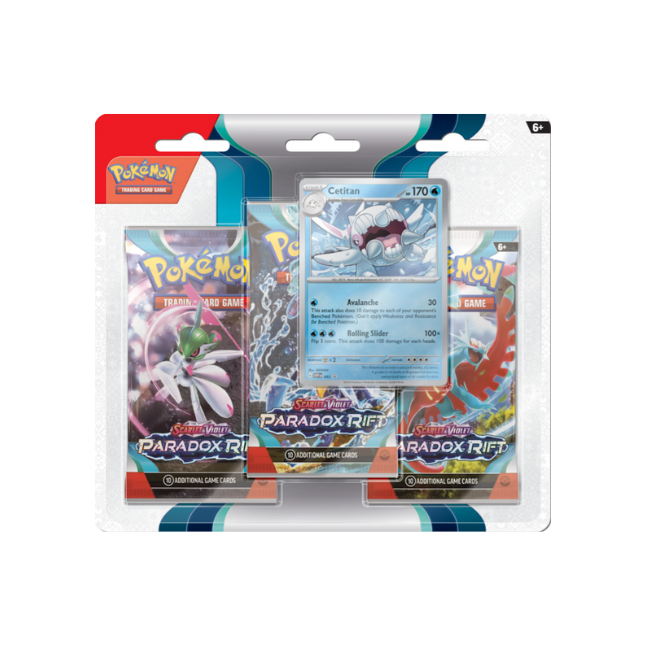 Pokemon Paradox Rift 3-pack Blister (Englisch)