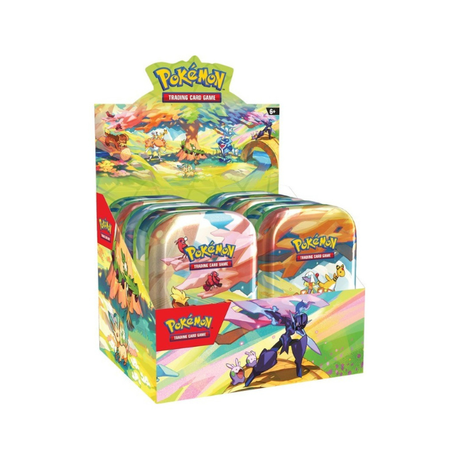 Pokemon - Vibrant Paldea Mini Tins Display (Deutsch)