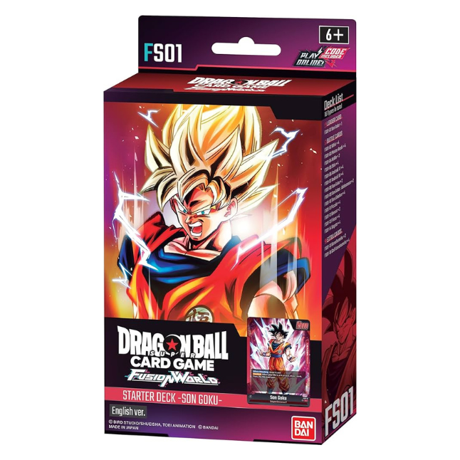 Dragon Ball Fusion World - Starter Deck: Son Goku FS01 (Englisch)