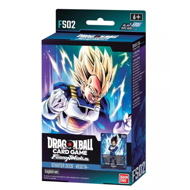 Dragon Ball Fusion World - Starter Deck: Vegeta FS02 (Englisch)