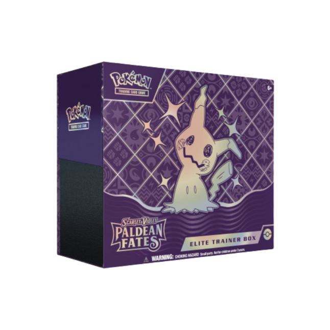 Scarlet & Violet Paldean Fates Elite Trainer Box (Englisch)