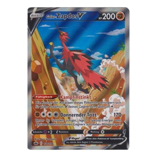 Galar-Zapdos V (CRE 174/198) (Deutsch)