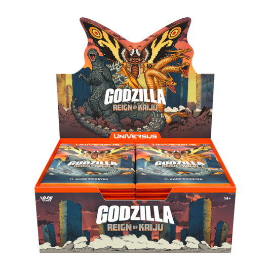 Universus TCG Godzilla Reign of Kaiju Display (Englisch)