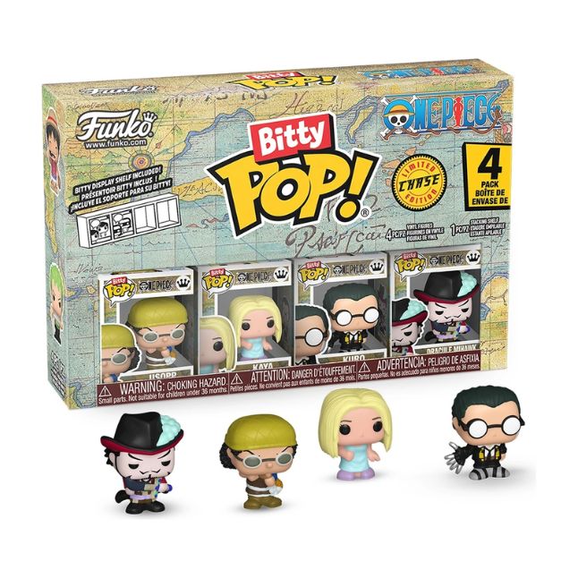 FUNKO Bitty POP - One Piece - Usopp 4er-Pack Vinyl Figur