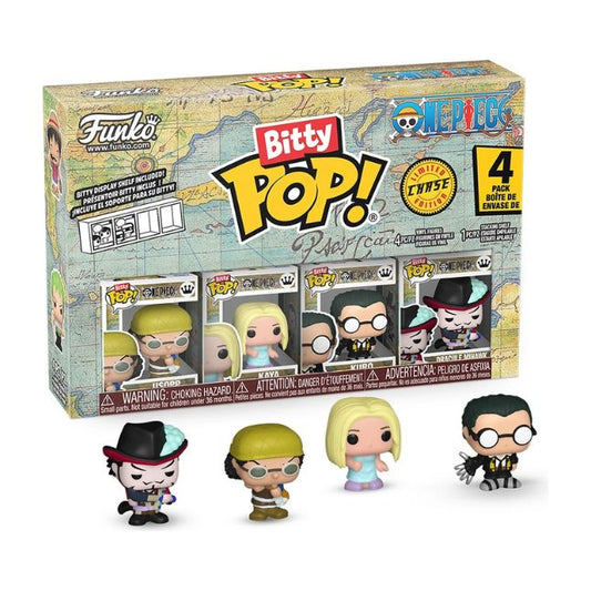 FUNKO Bitty POP - One Piece - Usopp 4er-Pack Vinyl Figur