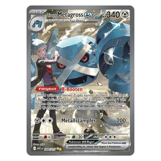 Troys Metagross ex (289/217) (Deutsch)