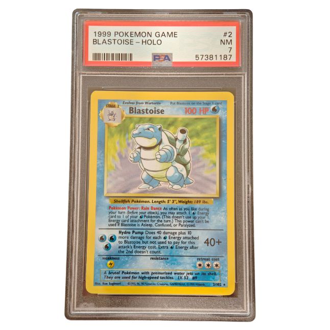Pokemon Turtok #002 PSA 7 Near Mint (Englisch)