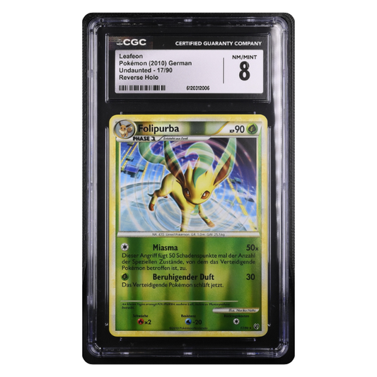 Pokemon Folipurba #017 reverse CGC 8 NM/Mint (Deutsch)