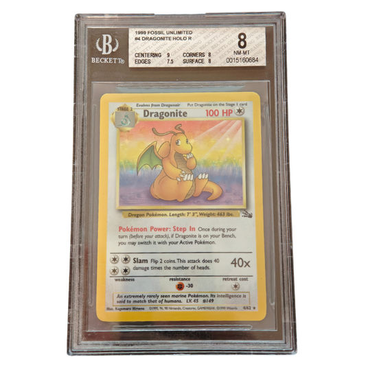 Pokemon Dragoran Holo #004 BGS 8 NM-Mint (Englisch)