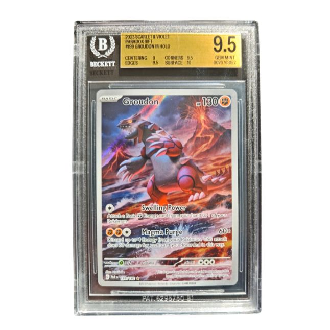 Pokemon Groudon (PAR 199) BGS 9.5 Gem Mint (Englisch)