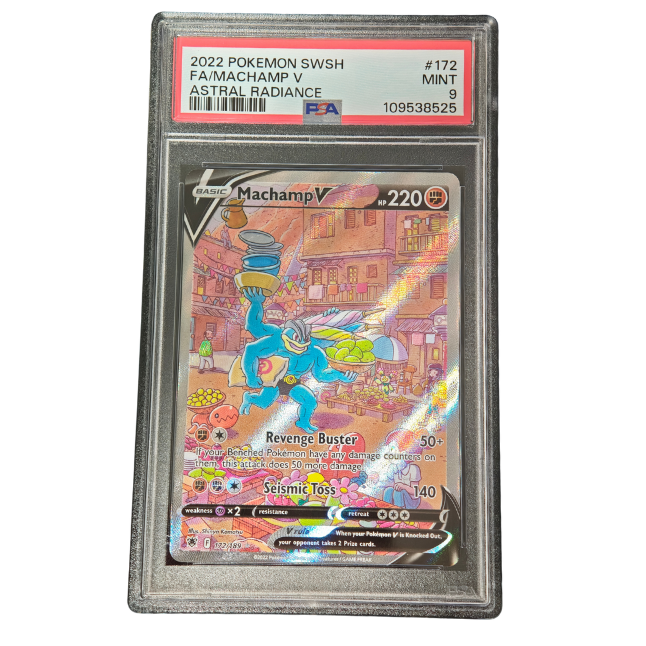 Pokemon Machomei V #172 PSA 9 Mint (Englisch)