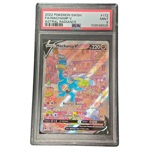 Pokemon Machomei V #172 PSA 9 Mint (Englisch)