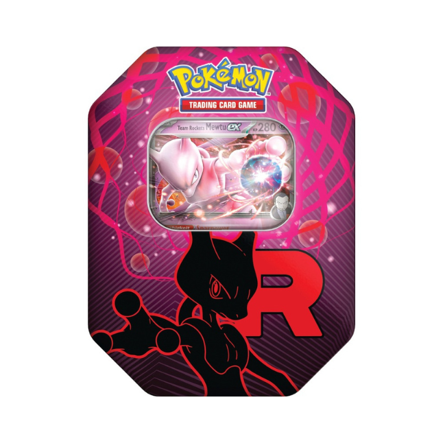 Pokemon Team Rocket's Mewtwo ex Tin (Englisch)