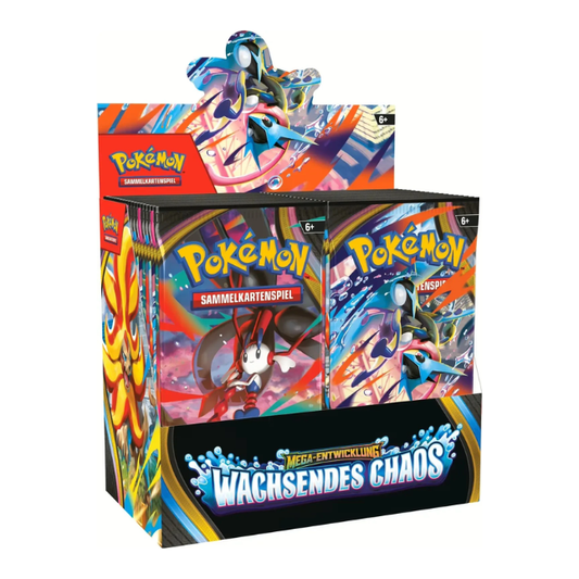 Pokemon Wachsendes Chaos Display (Deutsch)