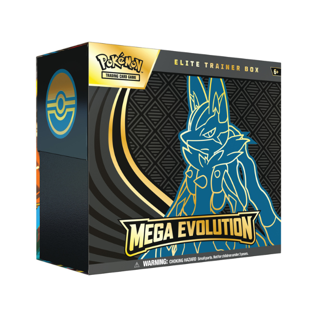 Pokemon Mega Evolution Elite Trainer Box Mega Lucario (Englisch)