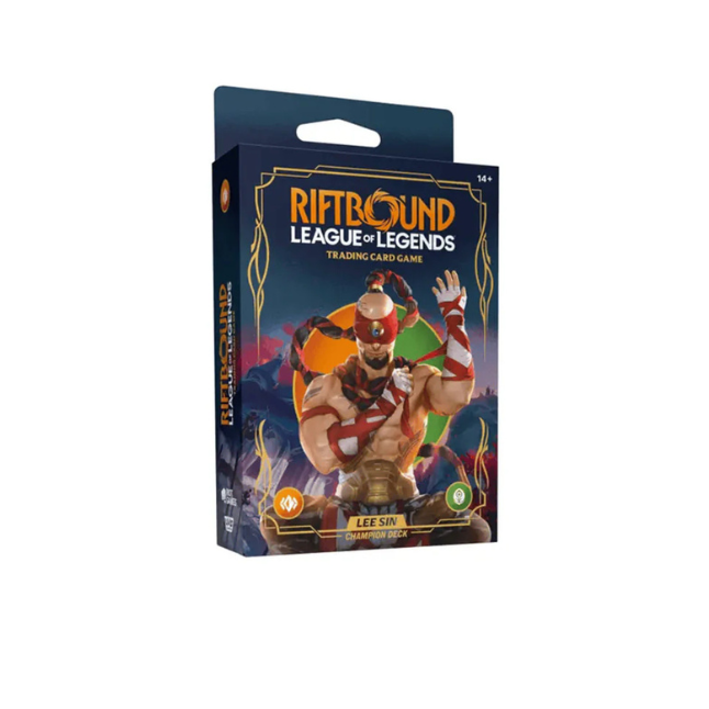 Riftbound: League of Legends TCG - Set One: Origins Champion Deck - Lee Sin (Englisch)