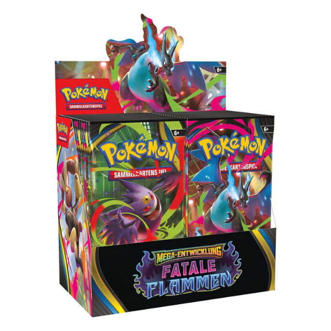 Pokemon Fatale Flammen Display (Deutsch)