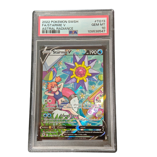 Pokemon Starmie V #TG13 PSA 10 Gem Mint (Englisch)