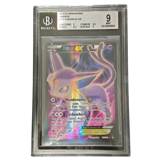 Pokemon Psiana EX #117 BGS 9 (Deutsch)