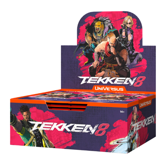 UniVersus CCG: Tekken 8 Booster Display (Englisch)