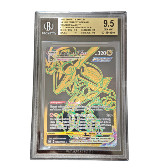 Pokemon Rayquaza VMAX #TG29 BGS 9.5 (Deutsch)