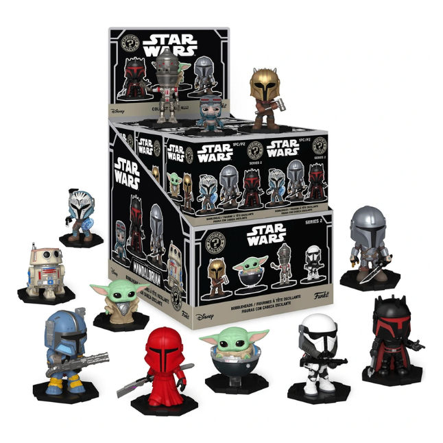 Star Wars Mystery Minis Figuren - The Mandalorian and Grogu Funko
