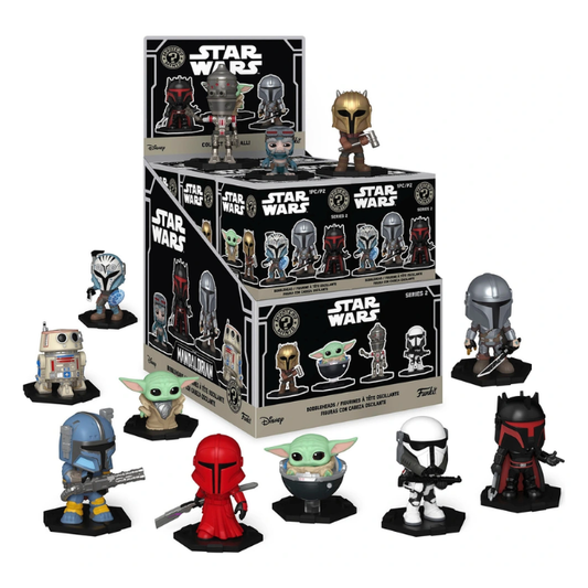 Star Wars Mystery Minis Figuren - The Mandalorian and Grogu Funko