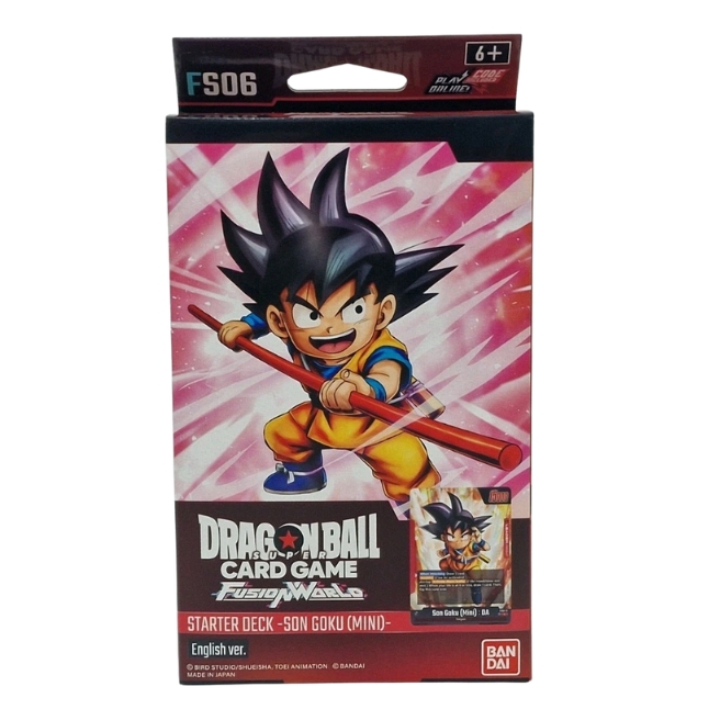 Dragon Ball Fusion World - Starter Deck: Son Goku (Mini) FS06 (Englisch)