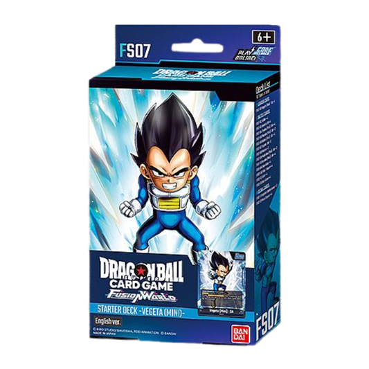Dragon Ball Fusion World - Starter Deck: Vegeta (Mini) FS07 (Englisch)