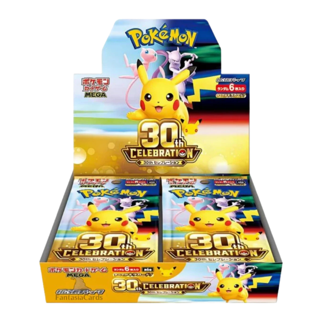 Pokemon 30th Celebration Display m6a (japanisch)