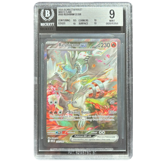 Pokemon Reshiram ex (WHT 166) BGS 9 Mint (Englisch)