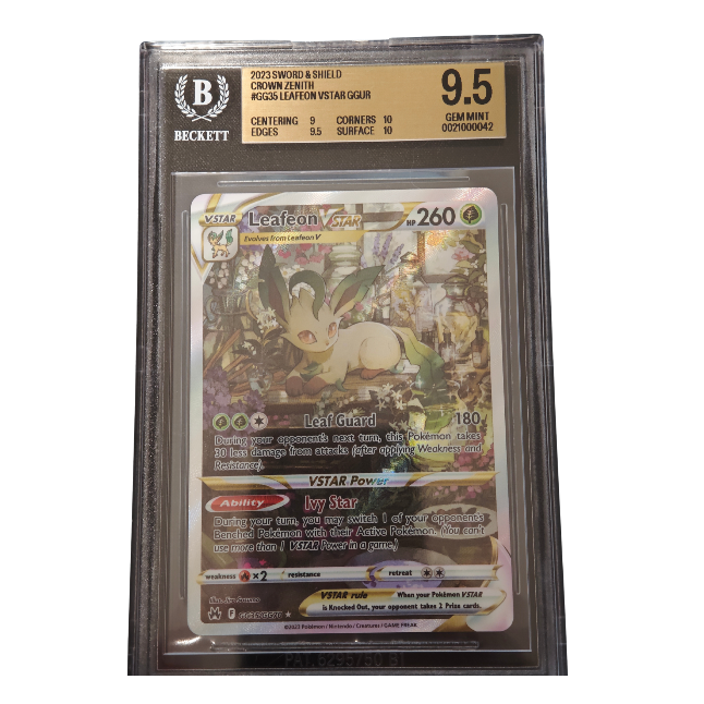 Pokemon Folipurba VSTAR (CRZ GG35) BGS 9.5 Gem Mint (Englisch)