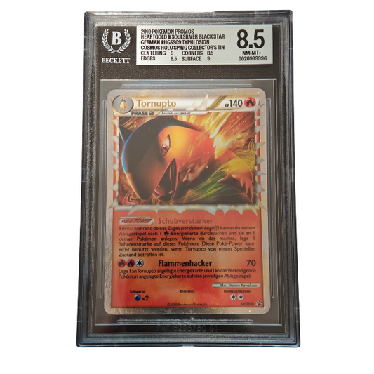 Pokemon Tornupto (HGSS 09) BGS 8.5 NM - Mint (Deutsch)