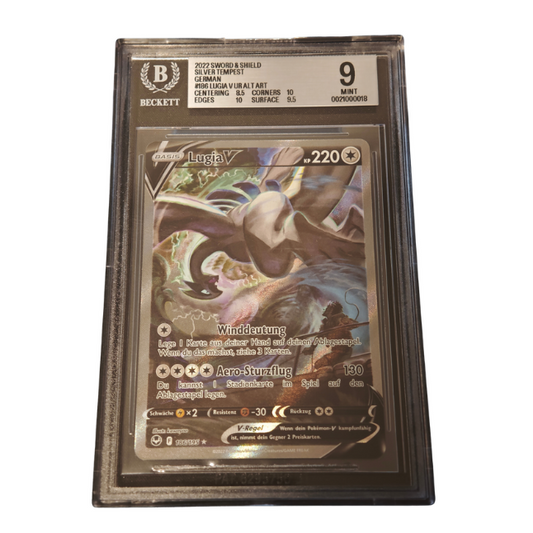 Pokemon Lugia V (SIT 186) BGS 9 Mint (Deutsch)