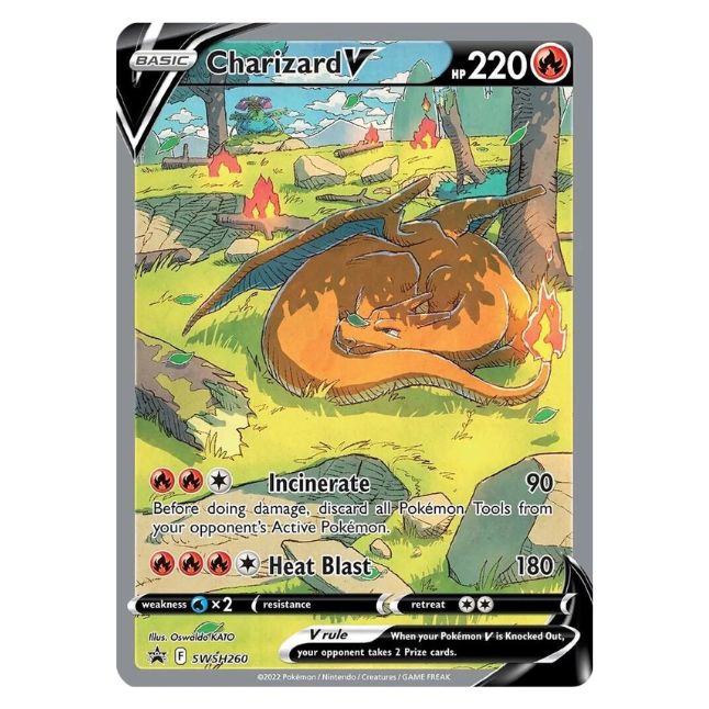 Glurak V (SWSH260) (Englisch)