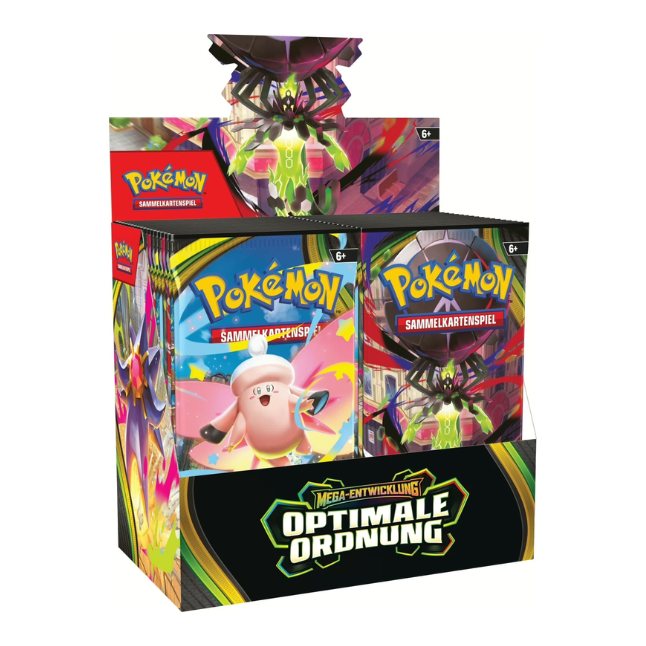 Pokemon Optimale Ordnung Display (Deutsch)