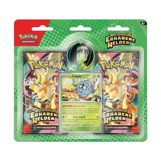 Pokemon Erhabene Helden: Erikas Tangela 2-Pack Blister (Deutsch)