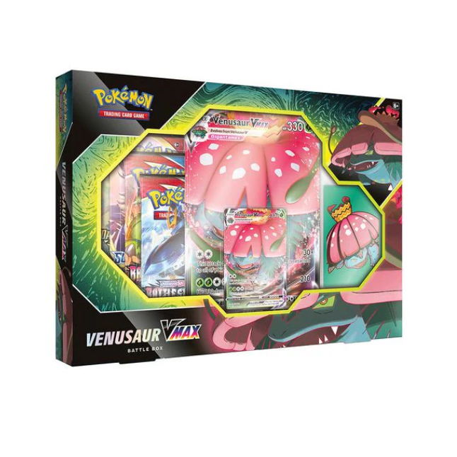 Pokemon Venusaur VMAX Battle Box (Englisch)