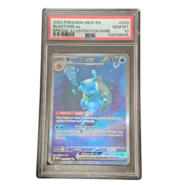 Pokemon Blastoise EX #200 PSA 10 Gem Mint (Englisch)