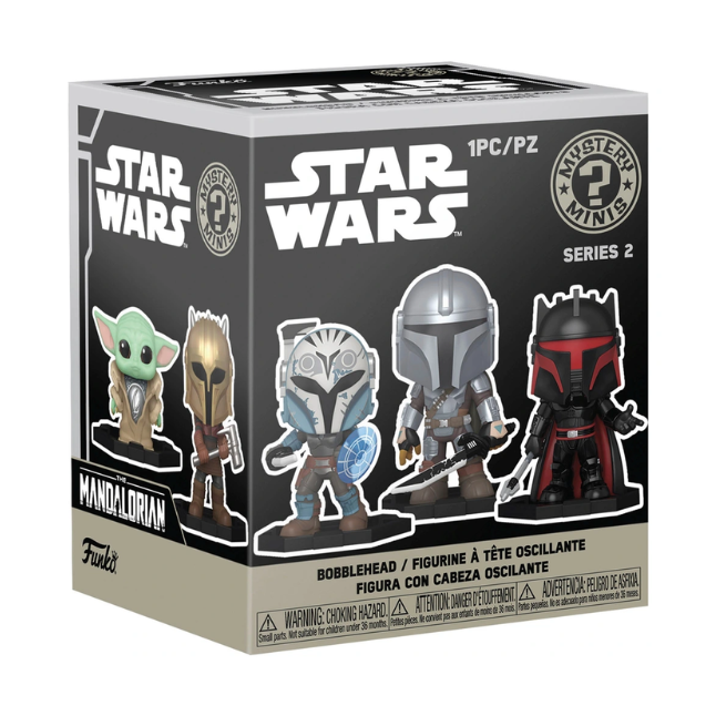 Star Wars Mystery Minis Figuren - The Mandalorian and Grogu Funko
