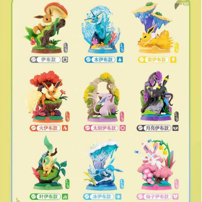 Pokémon Funism Eevee Enjoy Vol. 3 Blind Box