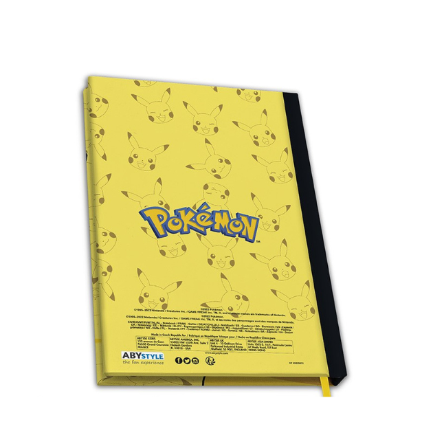 Pokemon Notizbuch Pikachu A5